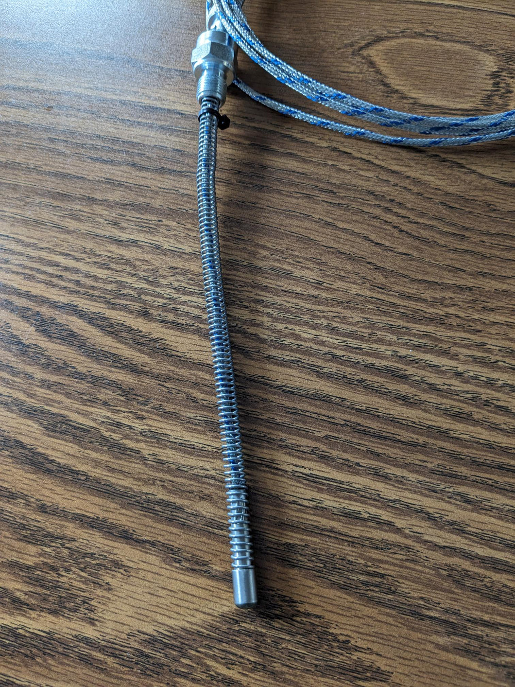 Type J Thermocouple 8mm  C.W 12mm well and Thermocouple plug